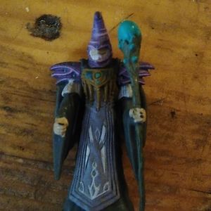 Yugioh Figure - 1996 Dark Sage - Mattel 2" Mini Anime VtgCondition:UsedUsed